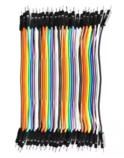 Cable Dupont 10cm Macho-Macho 40 líneas