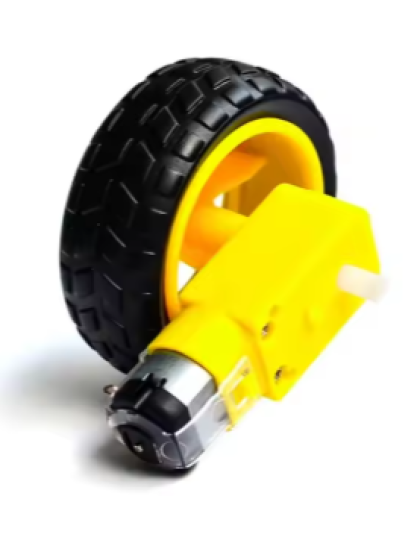 Kit de motor con reducción y rueda para robot inteligente