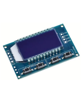 Generador de señales PWM con pantalla